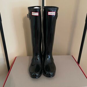 Hunter Black Women's Winter & Rain Boots